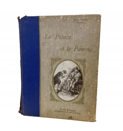 Livre Ancien Le Prince et le Pauvre Old Books Mark Twain 1923 Grand Format FR