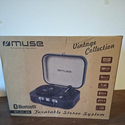 PLATINE VINYLES MUSE   MT201DG   bluetooth. usb. mp3