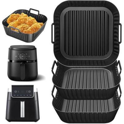 3pcs Moule Silicone Air Fryer 5 6.2L Philips NA230 HD9270 18 22CM R�utilisable