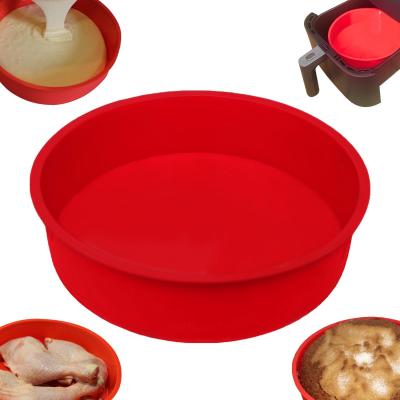 Moule Silicone Air Fryer Rond 20 cm   Compatible avec COSORI 5,5-6,4 L