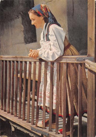 SUISSE TICINO VALLE VERZASCA COSTUME DE FETE