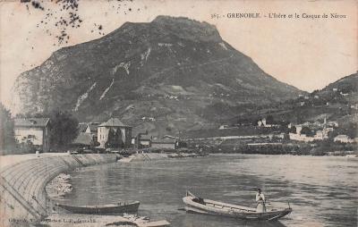 38 GRENOBLE L ISERE ET LE CASQUE DE NERON