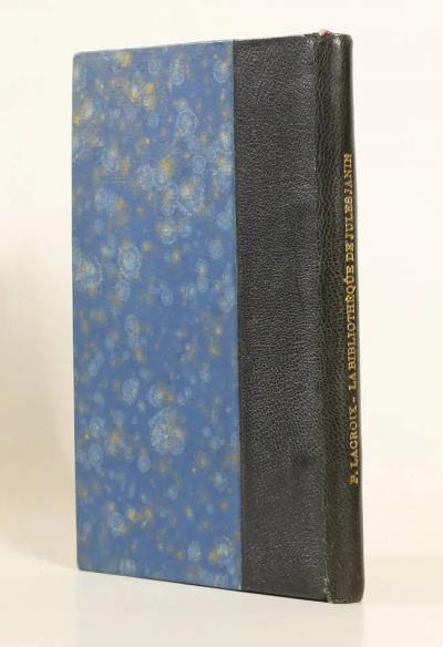 LACROIX   La biblioth�que de Jules Janin   1877   Reli�