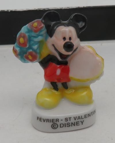 2011 ARGUYDAL DISNEY UNE ANNEE AVEC MICKEY FEVE PORCELAINE 3D au choix
