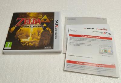 Boite Seule Jeu The Legend of Zelda A Link Between Worlds Nintendo 3DS PAL Fr GC