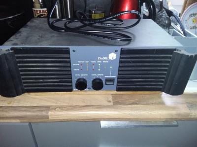 Ampli EuRopSonic PA300 EAS special sono rackable