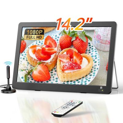 14,2 Pouces TV Portable avec Tuner DVB T2   portables r�solution   T�l�viseurs