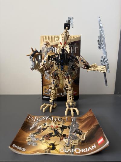 LEGO Bionicle Glatorian Vorox 8983, 7 16 ans, emballage blister