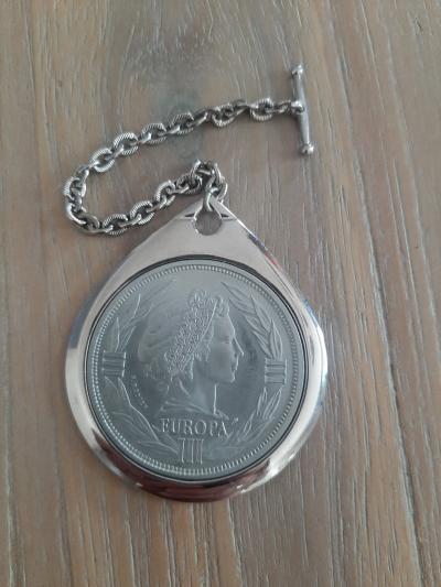PIECE PORTE CLEFS ECU 1992 CERES PAYS CEE GRAVEUR PIERRE RODIER. AVEC...