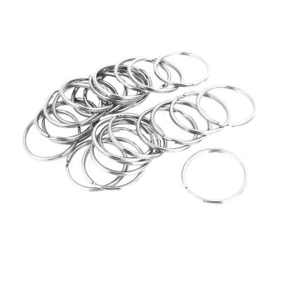 25pcs 40mm Dia M�tal divis� trousseau de clef porte cl�s trousseau de clef