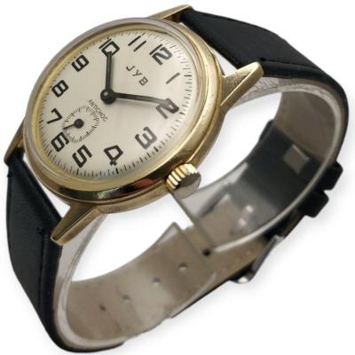 Montre vintage JYB 33mm ann�es 70 calibre M�canique Fe 233 60 Lebrocantheure Montre