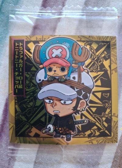 Bandai One Piece Autocollant Trafalgar Law & Tony Tony Chopper SW8 25