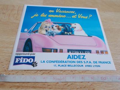 Autocollant CONF�D�RATION DES SPA DE FRANCE