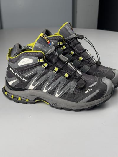 Salomon XA PRO 3D ULTRA GORE TEX Gris-Noir-Jaune Chaussures EUR 38