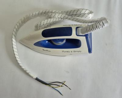 Moulinex Purely & Simply Fer � repasser filaire r�glage temp�rature blanc bleu