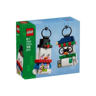 LEGO 40812   Les Bonshommes de Neige D�coratifs   2 Figurines a Suspendre   Set