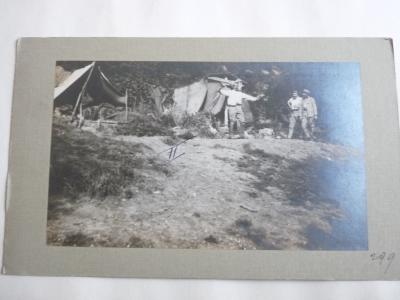 Photographie ancienne guerre 1914 18 poilus militaria (23404)