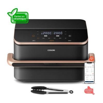 AirFryer   COSORI   DualBlaze Twinfry Pro Ceramic   10 L   Noir   Connect�e Wi F