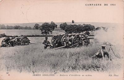 MILITARIA ARMEE ANGLAISE BATTERIE D ARTILLERIE