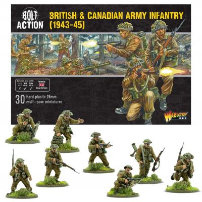 British & Canadian Army Infantry (1943 45)   Infanterie l'arm�e britannique