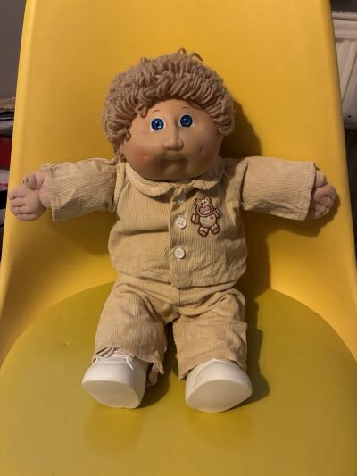 Cabbage Patch Kids   coleco   1984 poup�e vintage 42 cm tenue beige