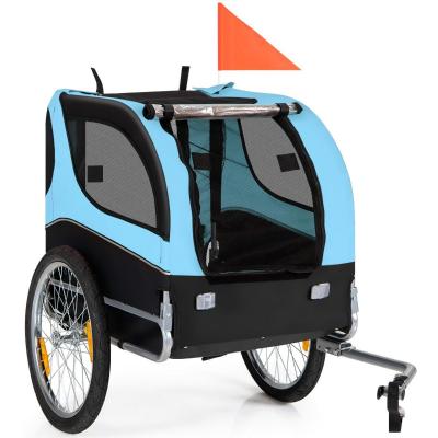 Remorque v�lo Attelage S�curit� Pour Velo VTT Chien Avec Catadioptre R�flecteurs