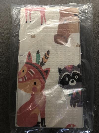 200 x 150 cm tapis b�b� �veil motricit� pliable r�versible 150 x 200 XXL animaux