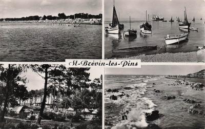 44 SAINT BREVIN LES PINS PLAGE ET PORT