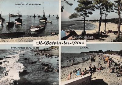 44 SAINT BREVIN LES PINS LA PLAGE ET LES PINS