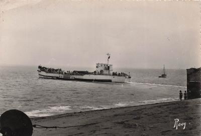 44 SAINT BREVIN LES PINS DEPART DU BATEAU DE ST NAZAIRE