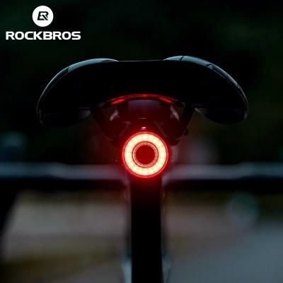 Feu arri�re v�lo ROCKBROS intelligent IPX6 �tanche USB C rechargeable