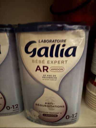 Gallia B�b� Expert AR Amidon anti r�gurgitations b�b� 0 12 mois