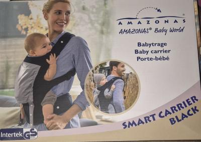 AMAZONAS Smart Carrier porte b�b� dorsal noir-gris 0 2 ans AZ 5039208