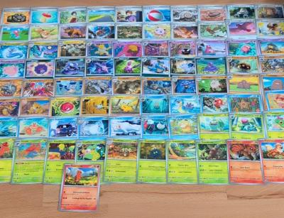 Lot B1 de 81 Cartes Pok�mon   151   MEW sans double