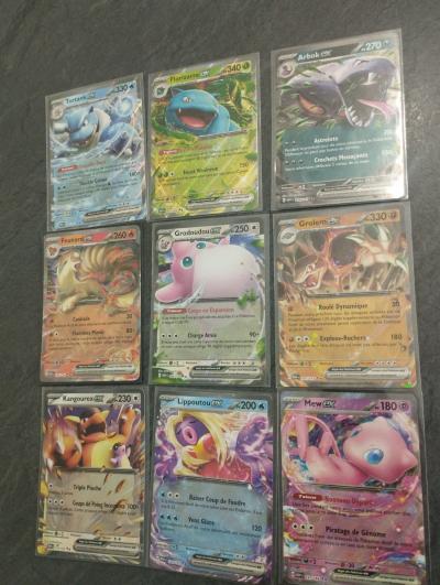 lot presque full set CARTES POKEMON MEW 151 2023  JCC NINTENDO 141-151