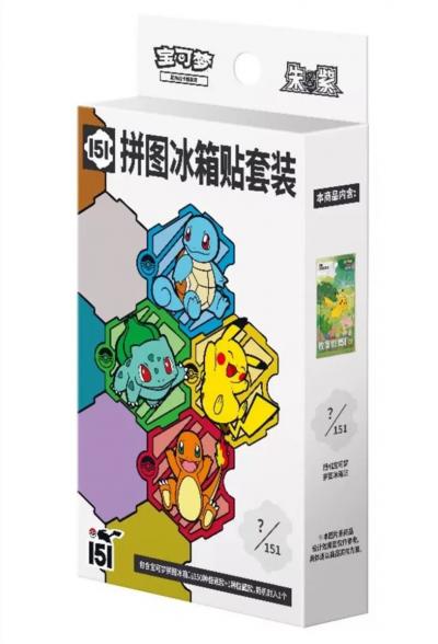 Pok�mon 151 Magnet Box   Coffret Collector Chinois Simplifi� Scell� (1 Magnet