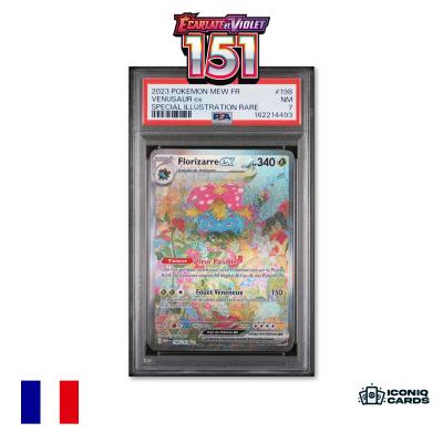 Florizarre ex 198-165 Pokemon EV3.5 : 151 Francais PSA 7