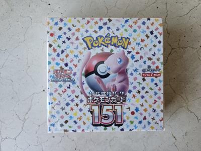 Display Pok�mon JCC Booster Box Pok�mon Card 151 sv2a Japonais Neuf Et Scell�
