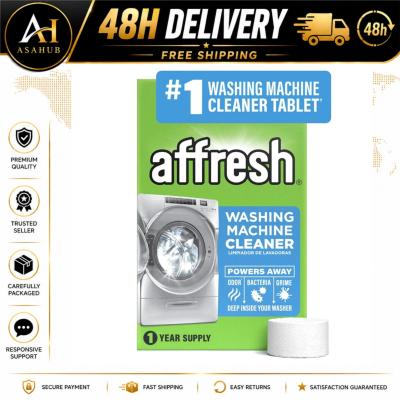 Affresh Comprim�s Nettoyant Lave linge 12 Ct, #1 Nettoyant pour Odeurs, Fosse septique