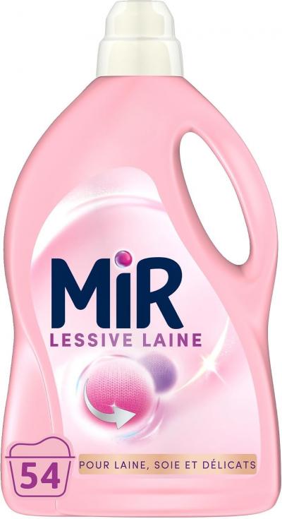 Mir Lessive Liquide Laine 54 Lavages Main Machine 3en1