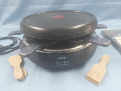 appareil � raclette cr�pi�re grill TEFAL 6 personnes
