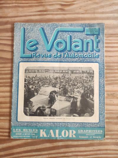 N3 Le Volant Revue De L'automobile Septembre 1935 Concours D'�l�gance Automobile