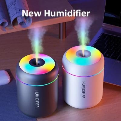 Mini humidificateur d'air �lectrique, diffuseur d'ar�me, purificateur  Black