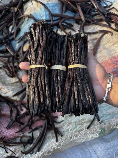 7 gousses de vanille de Madagascar