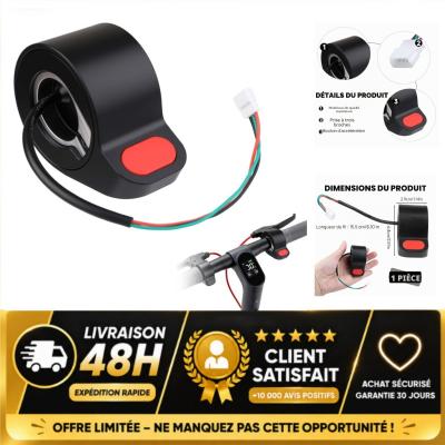 Levier d'acc�l�rateur trottinette �lectrique M365 1S Pro Pro2, pi�ce de