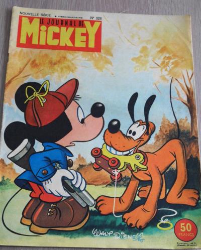 LE JOURNAL DE MICKEY   N� 328     7  SEPTEMBRE   1958