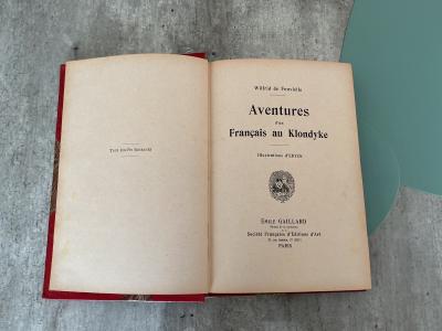 Livre Ancien(1901)Klondyke Wilfrid Fonvielle Or Prix Scolaire 1908 Superbe �tatt