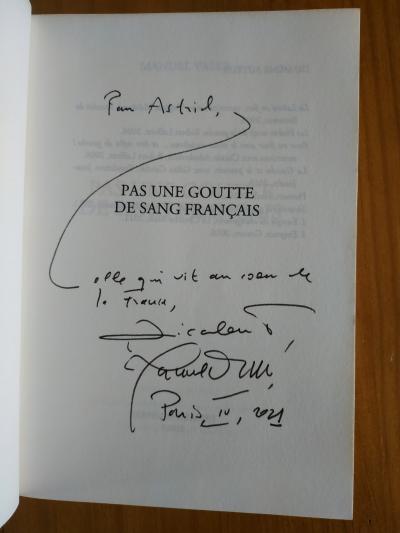D�dicac�. Manuel Valls, Pas Une Goutte De Sang Fran�ais