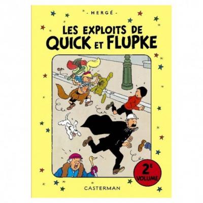 LES EXPLOITS DE QUICK ET FLUPKE   HERG� CASTERMAN VOL 2