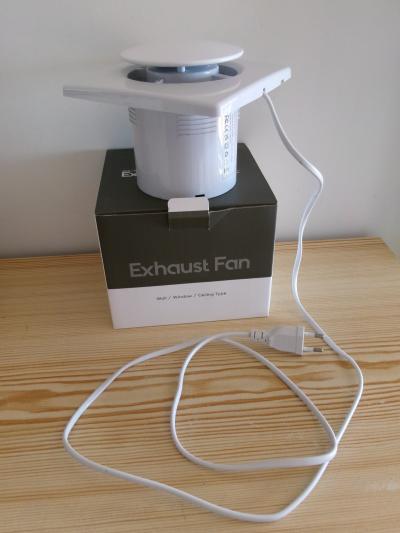 ventilateur extracteur d'air 100mm silencieux 130m3-h, 12W,  TBE